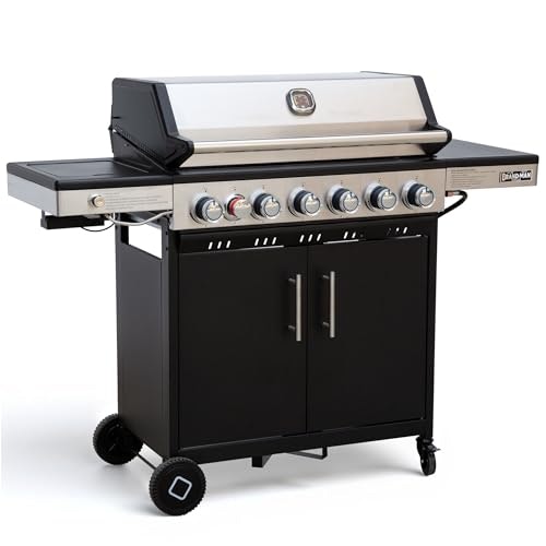 Brand-Man 6-Burner Propane Gas Grill: $499.99 Brand-Man 6-Burner Propane Gas Grill: $499.99