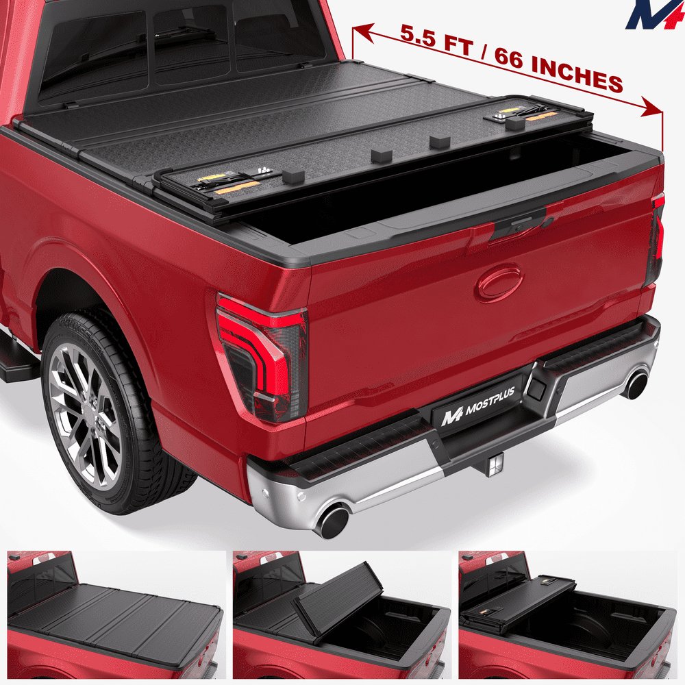Mostplus 4-Fold 5.5-Foot Hard Truck Bed Tonneau Cover for 2010-2014 Ford F150: $303.89 Mostplus 4-Fold 5.5-Foot Hard Truck Bed Tonneau Cover for 2010-2014 Ford F150: $303.89