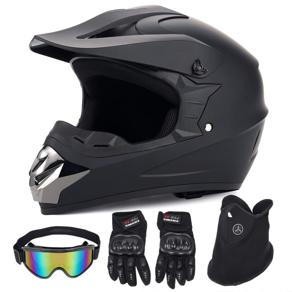 XiongXiong Dirt Bike Helmet 4-Piece Set: $56.69 XiongXiong Dirt Bike Helmet 4-Piece Set: $56.69