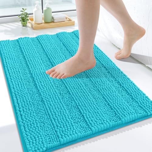 Grandaily 24x16-Inch Chenille Bathroom Rug: $23.39