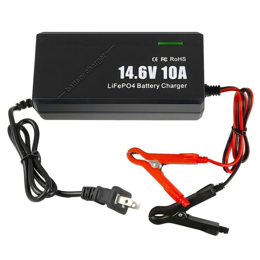 14.6V 10A LiFePO4 Battery Charger: $17.99 14.6V 10A LiFePO4 Battery Charger: $17.99