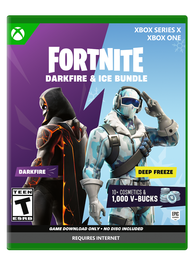 Fortnite Darkfire and Ice Bundle for Xbox Series X: $29.99