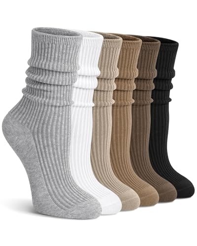 YSense Women's Cotton Crew Socks 6-Pair Pack: $8.48 YSense Women's Cotton Crew Socks 6-Pair Pack: $8.48