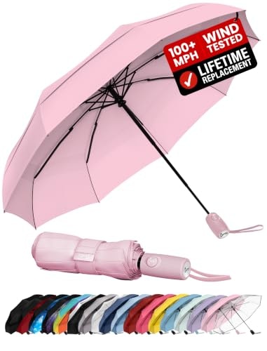 Windproof Travel Umbrella: $25.49 Windproof Travel Umbrella: $25.49