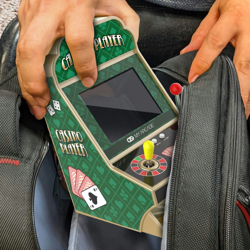 Casino Player Portable Arcade Gaming System: $59.99 Casino Player Portable Arcade Gaming System: $59.99