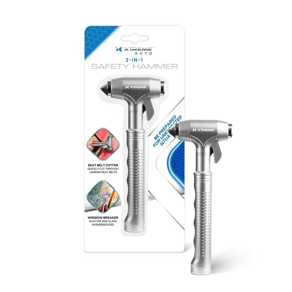Xtreme Car Safety Hammer and Seatbelt Cutter: $11.55 Xtreme Car Safety Hammer and Seatbelt Cutter: $11.55