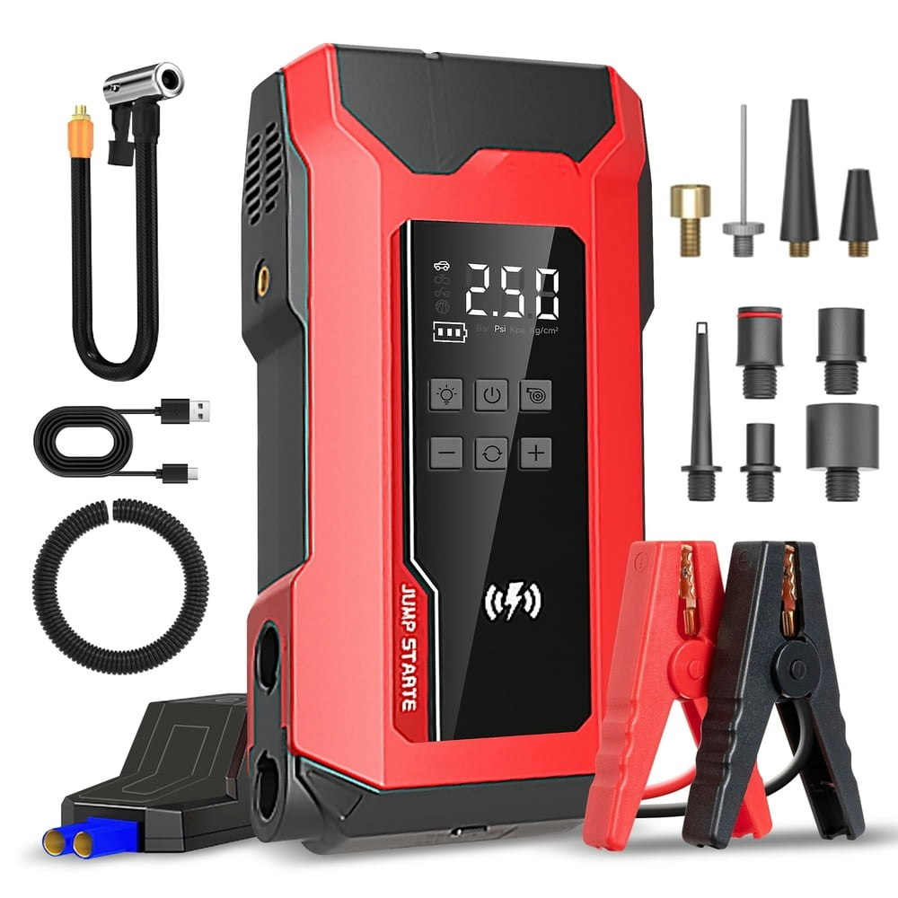 CamelParty 6,000A Jump Starter and 150-PSI Air Compressor: $59.95 CamelParty 6,000A Jump Starter and 150-PSI Air Compressor: $59.95