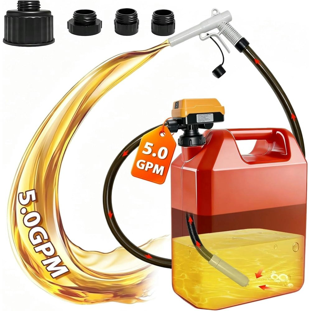 Fuel Transfer Pump for DeWalt 18V/20V Batteries: $48.09 Fuel Transfer Pump for DeWalt 18V/20V Batteries: $48.09