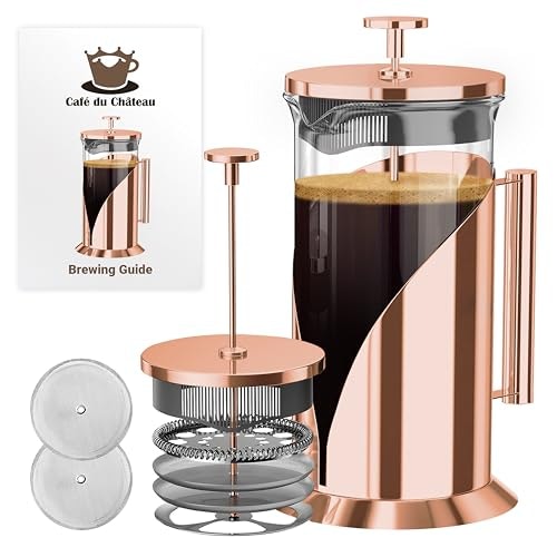 Cafe Du Chateau 34-Ounce French Press Coffee Maker: $37.39 Cafe Du Chateau 34-Ounce French Press Coffee Maker: $37.39