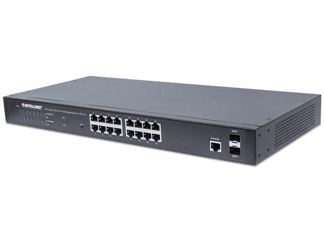 16-Port Gigabit PoE+ Switch: $224.91