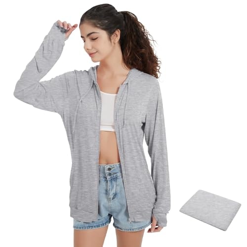 QBK Women's Lightweight Zip-Up Hoodie: $22.09 QBK Women's Lightweight Zip-Up Hoodie: $22.09