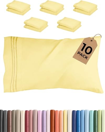 Queen Pillow Case 10-Pack: $29.74 Queen Pillow Case 10-Pack: $29.74