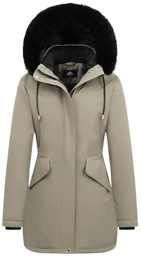 Moerdeng Women's Fleece-Lined Winter Down Puffer Coat: $25.49 Moerdeng Women's Fleece-Lined Winter Down Puffer Coat: $25.49