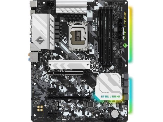 ASRock B660 Steel Legend LGA 1700 DDR4 ATX Motherboard: $223.33 ASRock B660 Steel Legend LGA 1700 DDR4 ATX Motherboard: $223.33