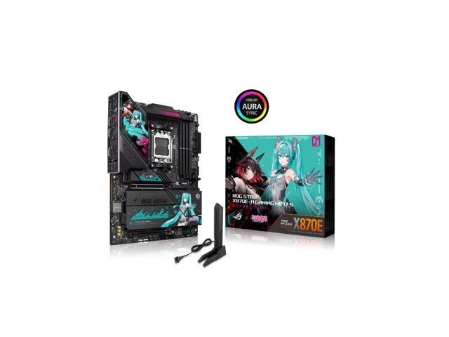 Asus ROG Strix X870E-H Gaming WiFi 7 Hatsune Miku Edition Motherboard: $859 Asus ROG Strix X870E-H Gaming WiFi 7 Hatsune Miku Edition Motherboard: $859
