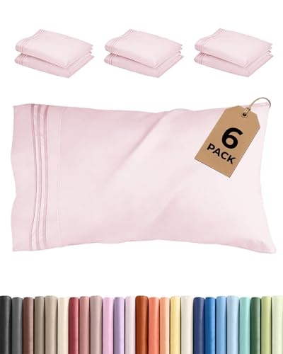 Lavender Pink King Pillowcases 6-Pack: $25.49 Lavender Pink King Pillowcases 6-Pack: $25.49