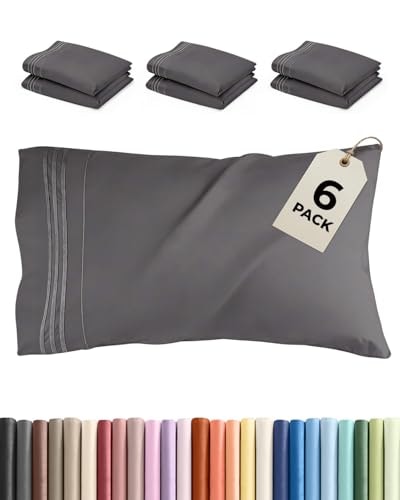 King Standard Pillowcase 6-Pack: $23.79