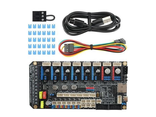 Spider V3.0 8-Axis 3D Printer Motherboard: $94.49 Spider V3.0 8-Axis 3D Printer Motherboard: $94.49