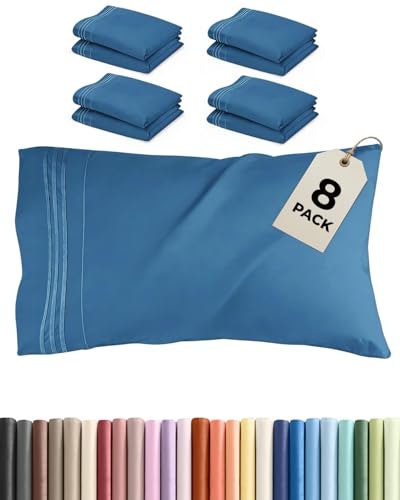 King Pillowcases 8-Pack: $29.74