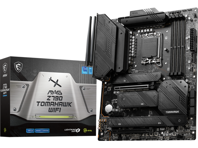 MSI MAG Z790 Tomahawk WiFi DDR5 ATX Motherboard: $286.86 MSI MAG Z790 Tomahawk WiFi DDR5 ATX Motherboard: $286.86