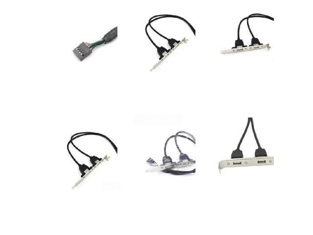 2-Port USB Motherboard to 9-Pin Internal Adapter: $15.99 2-Port USB Motherboard to 9-Pin Internal Adapter: $15.99