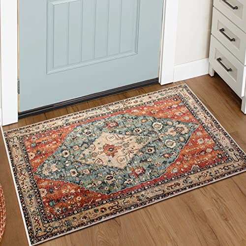 Lahome 2'x3' Boho Tribal Washable Rug: $20.99
