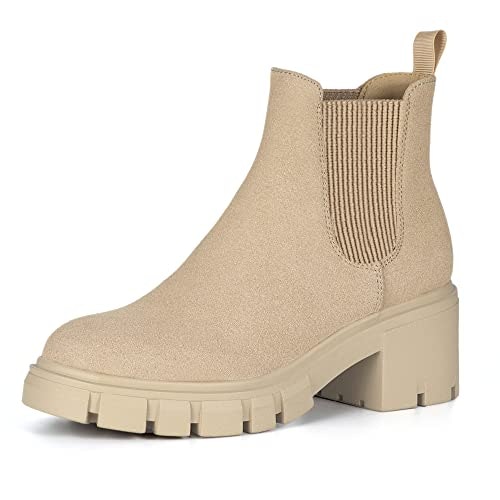 Athlefit Women's Slip-On Chelsea Ankle Boots: $39.98 Athlefit Women's Slip-On Chelsea Ankle Boots: $39.98