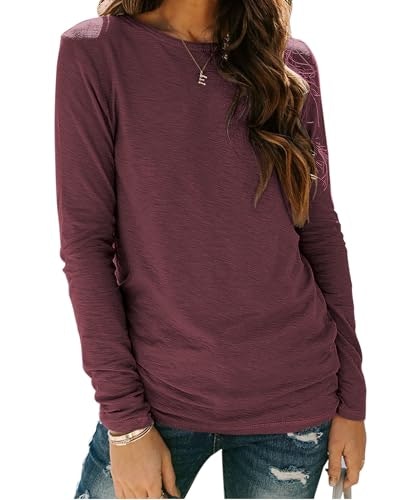 Sherosa Women's Long Sleeve Crew Neck Basic Tee: $7.23 Sherosa Women's Long Sleeve Crew Neck Basic Tee: $7.23