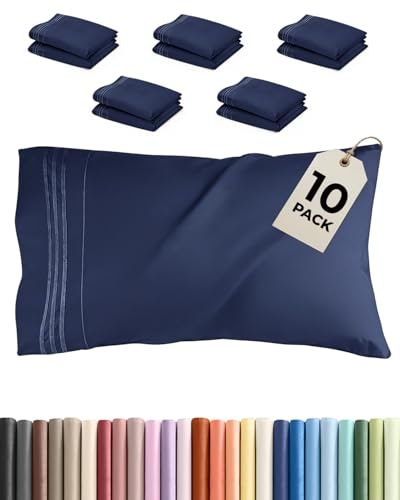 King Standard Pillowcases 10-Pack: $30.59