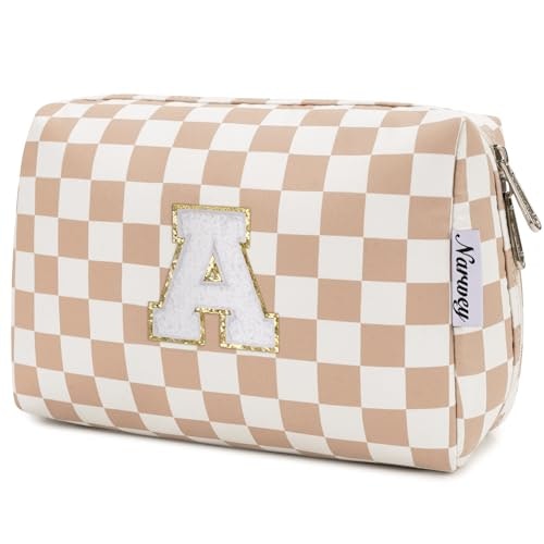 Narwey Initial Makeup Bag: $8.49
