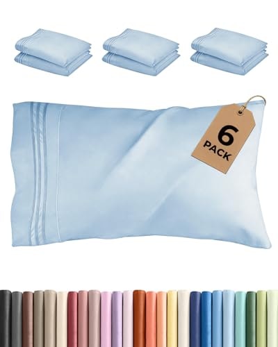 Queen Pillowcases 6-Pack: $20.39