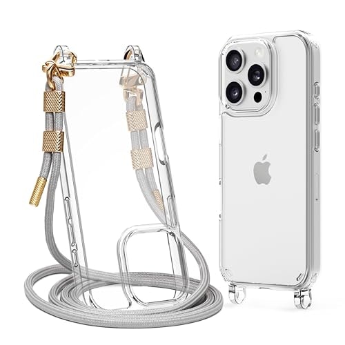 Lawonda Clear Case for iPhone 16 Pro Max with Adjustable Crossbody Strap: $18.69 Lawonda Clear Case for iPhone 16 Pro Max with Adjustable Crossbody Strap: $18.69