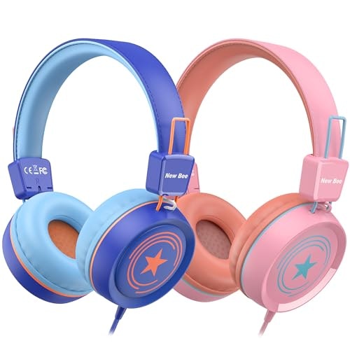 New Bee Kids Wired Headphones 2-Pack: $17.09 New Bee Kids Wired Headphones 2-Pack: $17.09