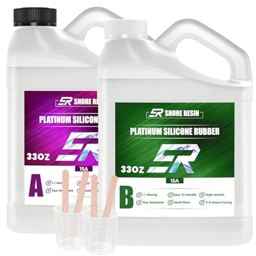 Shore Resin 66-oz. Platinum Silicone Mold Making Kit: $21.58 Shore Resin 66-oz. Platinum Silicone Mold Making Kit: $21.58