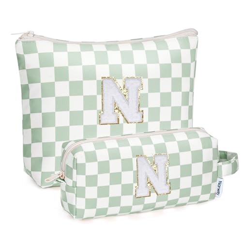 Narwey Initial Makeup Bag: $13.58