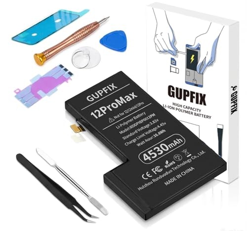 Gupfix iPhone 12 Pro Max Replacement Battery: $31.44 Gupfix iPhone 12 Pro Max Replacement Battery: $31.44