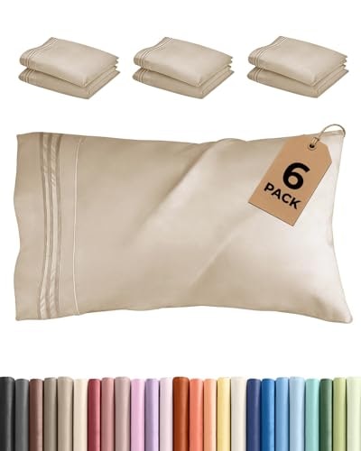 King Standard Pillowcase 6-Pack: $23.79