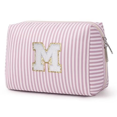 Narwey Initial Makeup Bag: $8.49