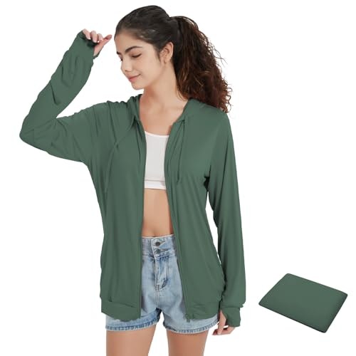 QBK Women's Lightweight Zip-Up Hoodie: $23.79 QBK Women's Lightweight Zip-Up Hoodie: $23.79