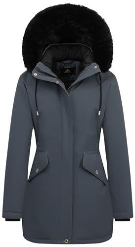 Moerdeng Women's Fleece-Lined Winter Down Puffer Coat: $16.99 Moerdeng Women's Fleece-Lined Winter Down Puffer Coat: $16.99