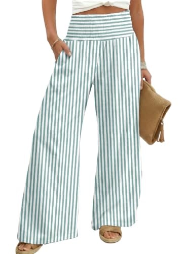 Dokotoo Women's High-Waisted Boho Pants: $18.99 Dokotoo Women's High-Waisted Boho Pants: $18.99