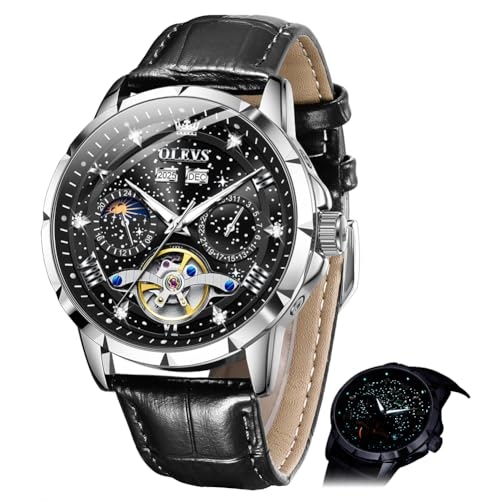 Olevs Automatic Skeleton Men's Watch: $116.45 Olevs Automatic Skeleton Men's Watch: $116.45