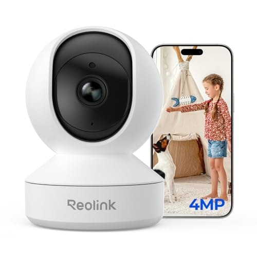 Reolink E1 4MP 2K Indoor WiFi Security Camera: $30.59
