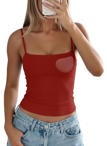 Darong Women's Square Neck Double Lined Top: $16.91 Darong Women's Square Neck Double Lined Top: $16.91