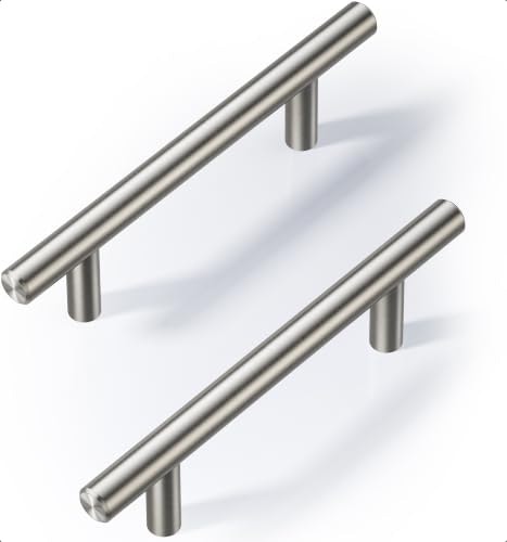 Veise 6-Inch Brushed Nickel Cabinet Handles 10-Pack: $9.98 Veise 6-Inch Brushed Nickel Cabinet Handles 10-Pack: $9.98