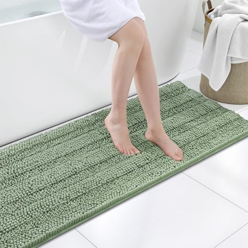 Grandaily 59x20-inch Chenille Striped Bath Rug: $42.49 Grandaily 59x20-inch Chenille Striped Bath Rug: $42.49
