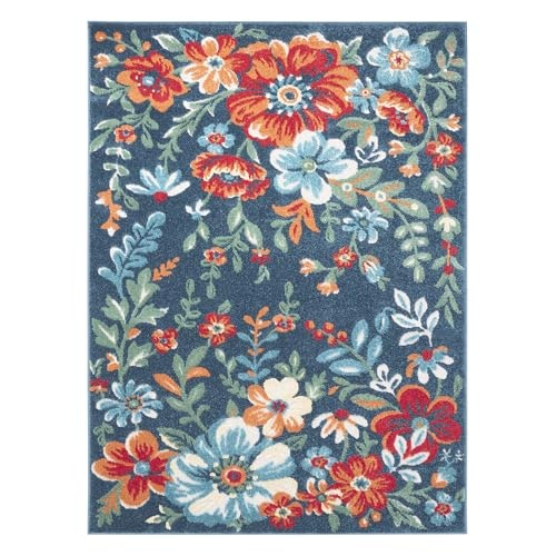 Town & Country Hibiscus Bloom 5'2"x7'2" Indoor/Outdoor Area Rug: $63 Town & Country Hibiscus Bloom 5'2"x7'2" Indoor/Outdoor Area Rug: $63