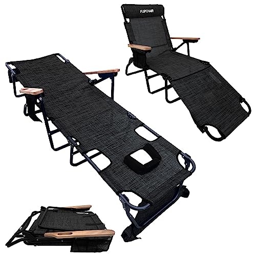 EasyGo Flip Face Down Tanning Chaise Lounge Chair: $67.98
