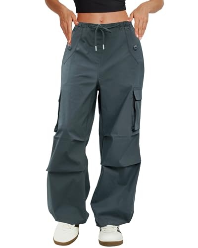 Copyleaf Women's Cargo Parachute Hiking Pants: $19.96