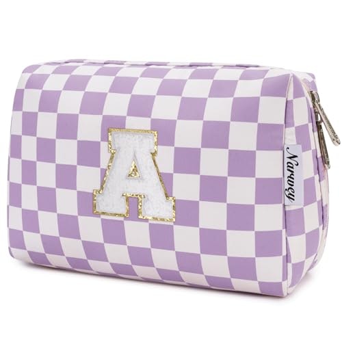 Narwey Initial Makeup Bag: $8.49